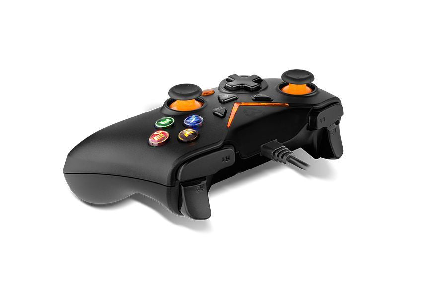 GamePad KROM Key mUSB USB PC PS3 Negro (NXKROMKEY)