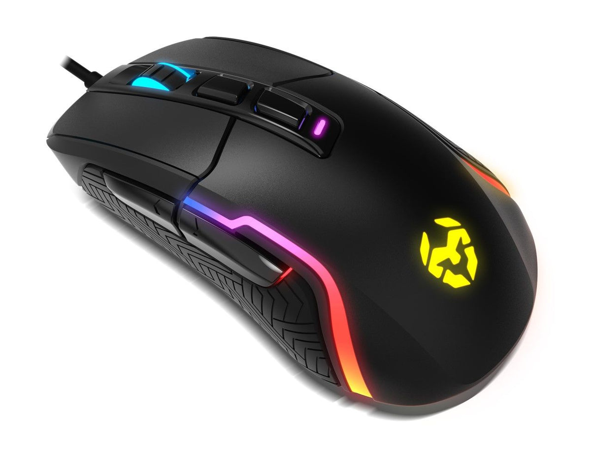 Ratón Gaming KROM Kick RGB USB-A 6200dpi (NXKROMKICK)