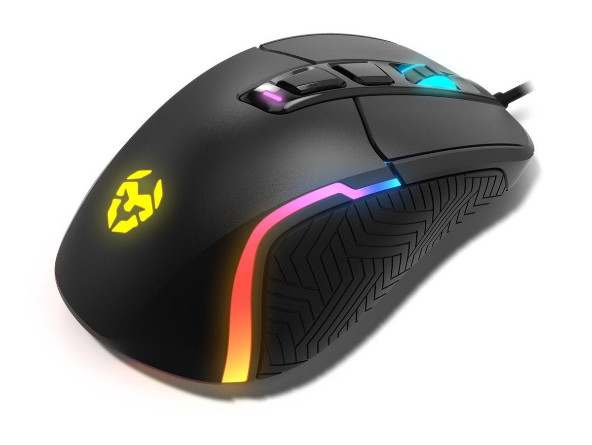Ratón Gaming KROM Kick RGB USB-A 6200dpi (NXKROMKICK)