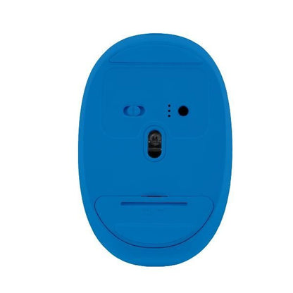 Ratón NILOX Dual-Wireless Blanco/Azul (NXMDWS103)