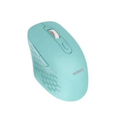 Ratón NILOX RF Wireless/BT 1600dpi Azul (NXMODWI04)