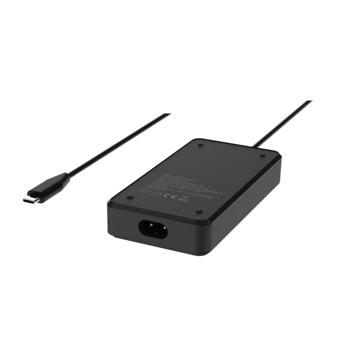 Cargador NILOX para portátil GaN USB-C 65W(NXPDCGAN65W)