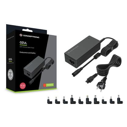Cargador CONCEPTRONIC para portátil 90W (OZUL08B10)