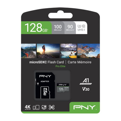 PNY Pro Elite Micro SDXC 128Gb (P-SDU128V31100PRO-GE)