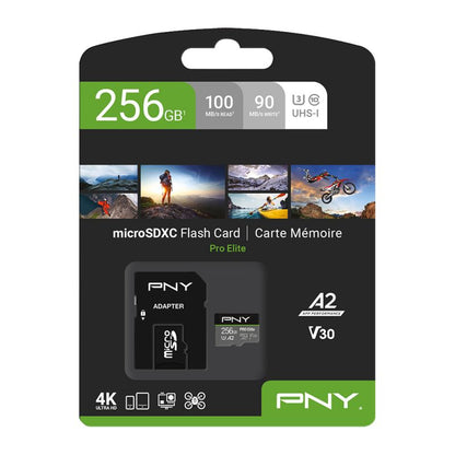 PNY Pro Elite Micro SDXC 256Gb (P-SDU256V32100PRO-GE)
