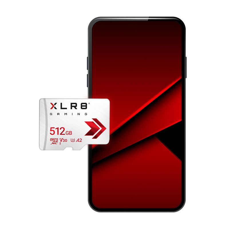 PNY XLR8 Micro SDXC 512Gb (P-SDU512V32100XR-GE)