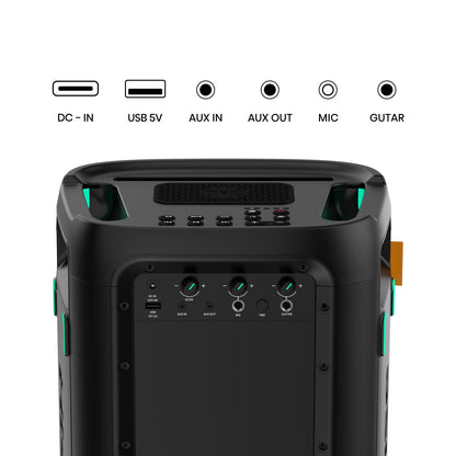 Altavoz Hisense 300W USB BT Negro (PARTY STORM)