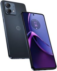 Moto G84 Smartphone 256GB Capacity 8GB RAM Qualcomm Snapdragon 695 5G Processor 6.55' FHD+ 1080x2400 120Hz Display 16MP Front Camera 50MP + 8MP Rear Camera Optical Image Stabilization Hybrid Dual SIM Slot NFC 5000 mAh Battery Blue Color