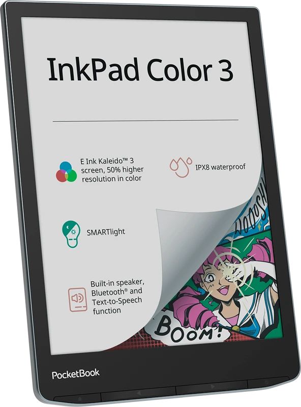 eBook PocketBook InkPad Color 3 7.8" 32Gb(PB743K3-1-WW)