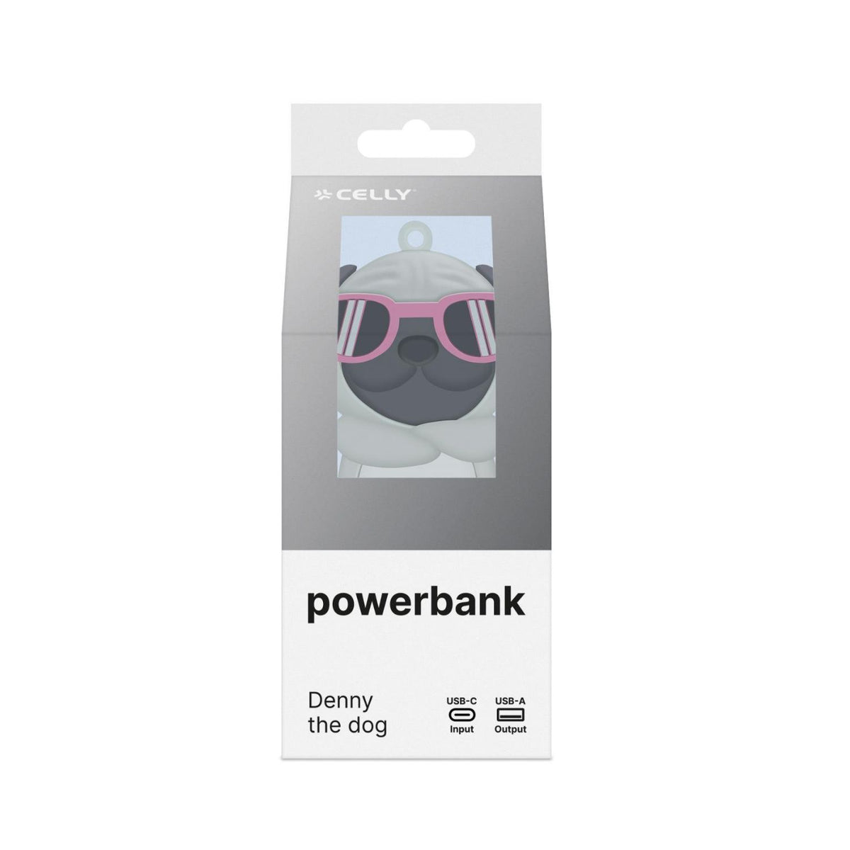 PowerBank CELLY 2600mAh 5W USB-C Perro (PBDOG)