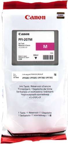 Canon PFI207 Magenta Cartucho de Tinta Original - PFI207M/8791B001