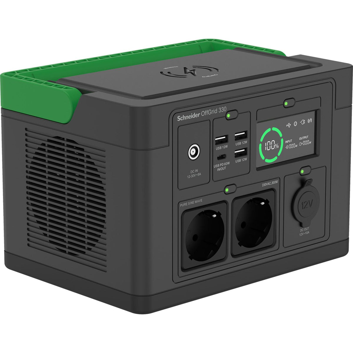 Power Station APC 330W Carga Solar/Usb (PPS330-GR)