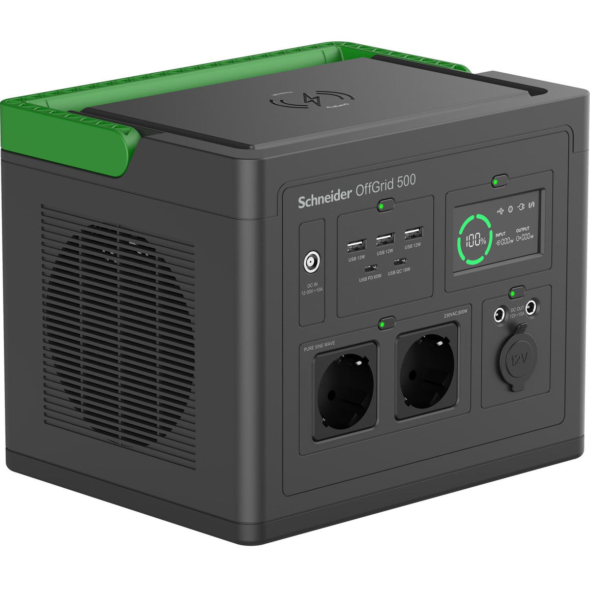 Power Station APC 500W 2Tomas AC (PPS500-GR)