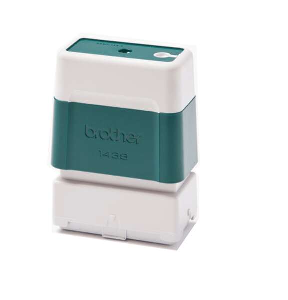 Brother PR1438G6P Pack of 6 Original Stamp Mounts - 14x38mm - Green