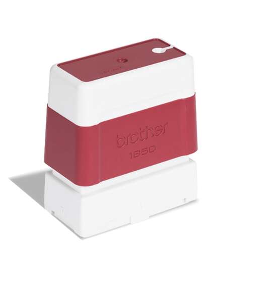 Brother PR1850R6P Pack of 6 Original Stamp Mounts - 18x50mm - Red