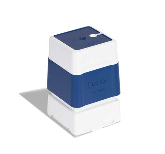 Brother PR3030E6P Pack of 6 Original Stamp Mounts - 30x30mm - Blue
