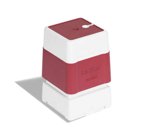 Brother PR3030R6P Pack of 6 Original Stamp Mounts - 30x30mm - Red
