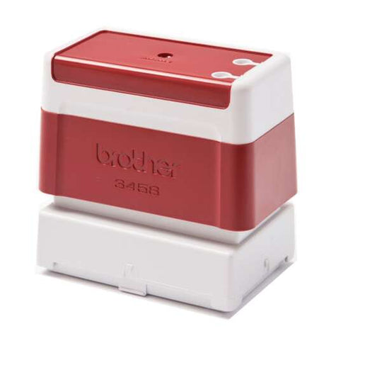 Brother PR3458R6P Pack of 6 Original Stamp Mounts - 34x58mm - Red