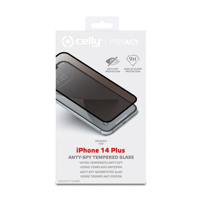 Protector de Pantalla CELLY iPhone 14+ (PRIVACYF1026BK)