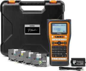 Rotuladora Electronica Portatil Profesional con Conexion PC USB 3.2 y Bluetooth 5.0 para Electricistas e Instaladores Teclas de Funcion Separadas: General, Panel Frontal, Identificacion de Cables, Panel de Conexiones, Bloque de Conexiones Electricas