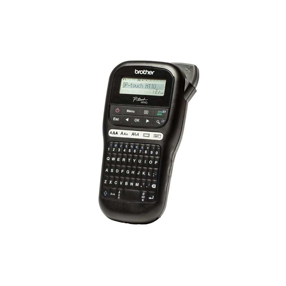 Rotuladora Térmica BROTHER LCD Negra (PT-H110)