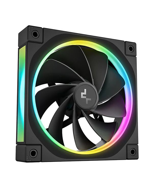 Ventilador DeepCool FL12R ARGB Negro (R-FL12R-BKAPN1-G)