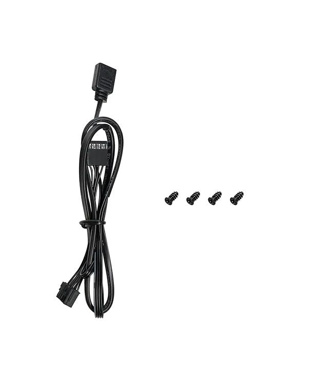 Ventilador DeepCool FL12R ARGB Negro (R-FL12R-BKAPN1-G)