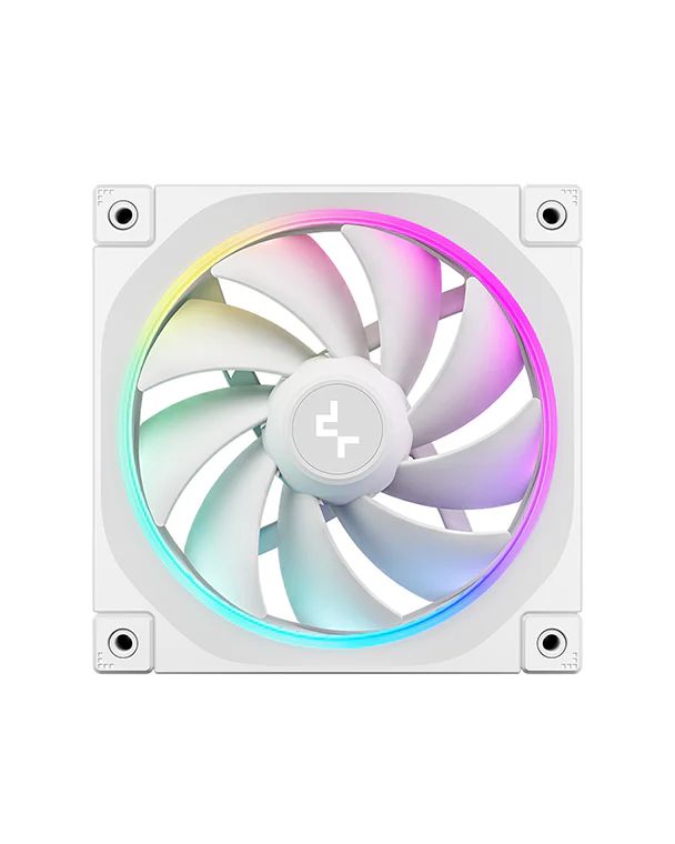 Ventilador DeepCool FL12R ARGB Blanco(R-FL12R-WHAPN1-G)