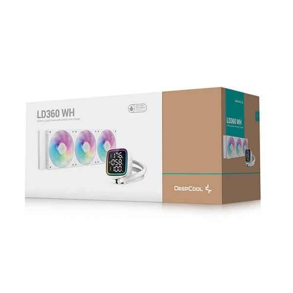Ref. Líq. DeepCool LD360 Blanca (R-LD360-WHDMMN-G-1)