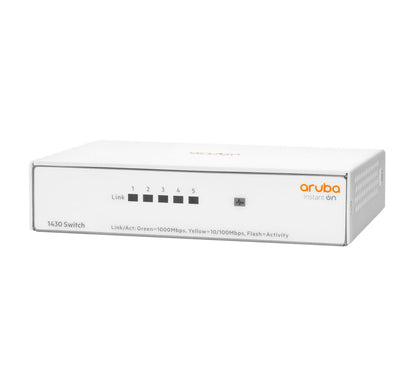 Switch HP Aruba 1430 5xRJ45 GbE Blanco (R8R44A)