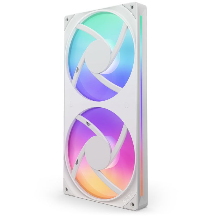 Ventilador CPU NZXT RGB 2x140mm Blanco (RF-U28HF-W1)