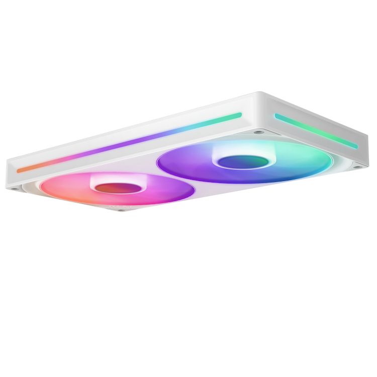 Ventilador CPU NZXT RGB 2x140mm Blanco (RF-U28HF-W1)