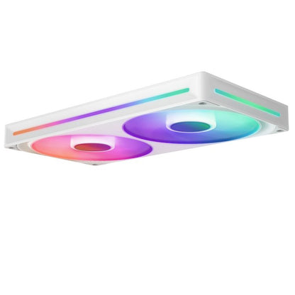 Ventilador CPU NZXT RGB 2x140mm Blanco (RF-U28HF-W1)