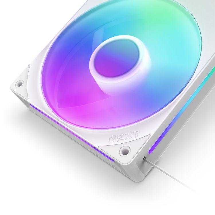 Ventilador CPU NZXT RGB 2x140mm Blanco (RF-U28HF-W1)