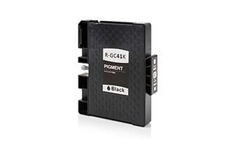 Ricoh GC41 Black Pigmented Ink Cartridge Generic - Replaces 405765/405761