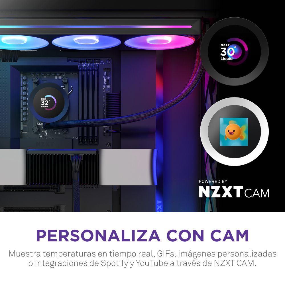 Ref.Líq. AOI NZXT Kraken Plus 360 RGB (RL-KR360-B2)