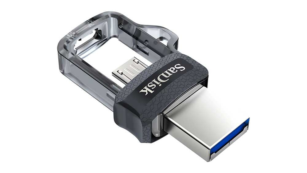 Pendrive Sandisk Dual 64Gb mUSB/USB-A (SDDD3-064G-G46)
