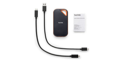 SSD Sandisk Extreme 2Tb USB-C 3.1 (SDSSDE81-2T00-G25)
