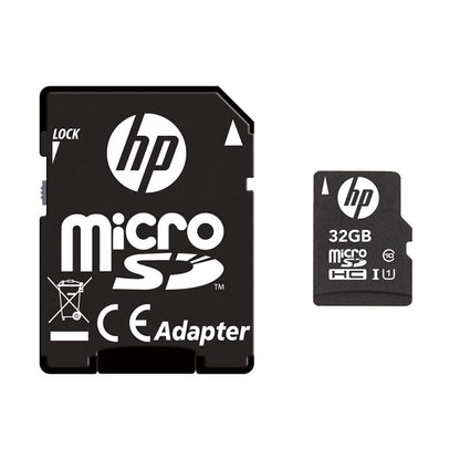 HP Micro SDHC 32Gb UHS-I Clase 10 (SDU32GBHC10HP-EF)