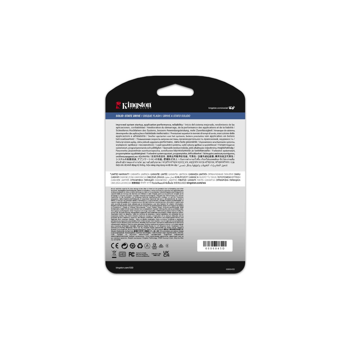 SSD Kingston 2.5" 480Gb SATA3 TLC NAND (SEDC600M/480G)