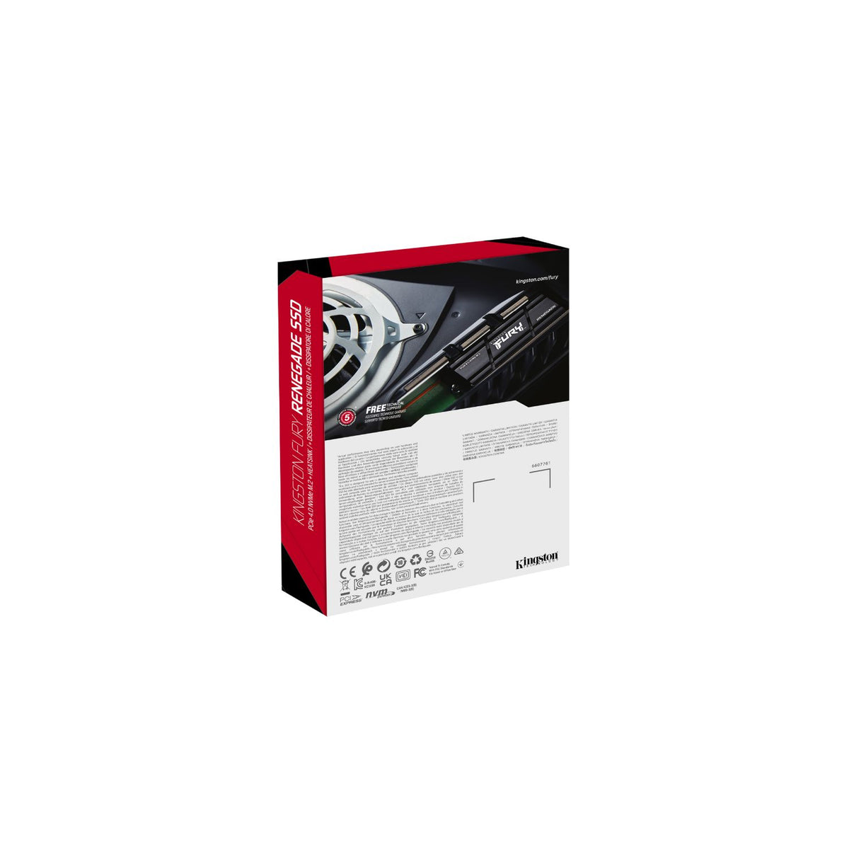 SSD Kingston FURY Renegade 2Tb M.2 NVMe (SFYRDK/2000G)