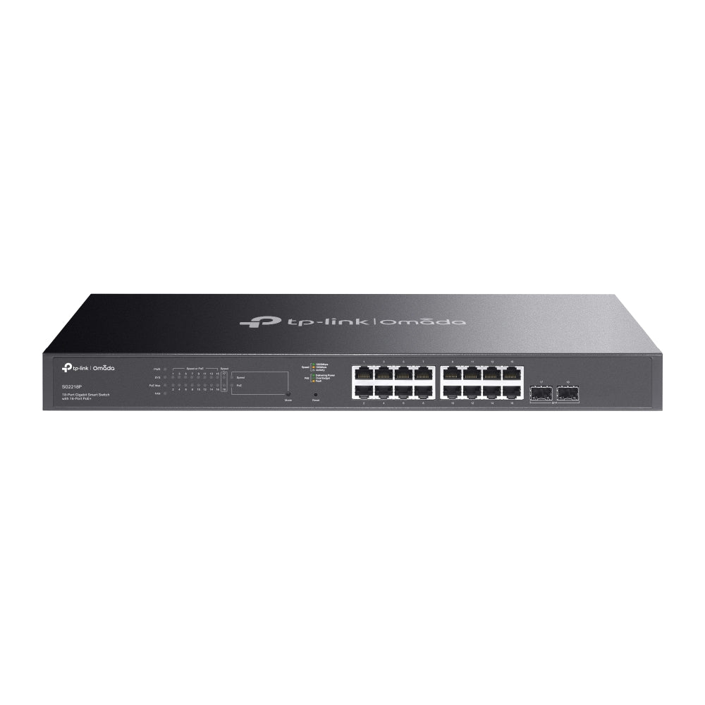 SWITCH TP-LINK JETSTREAM 18 PUERTOS GIGABIT 16 PUERTOS POE+