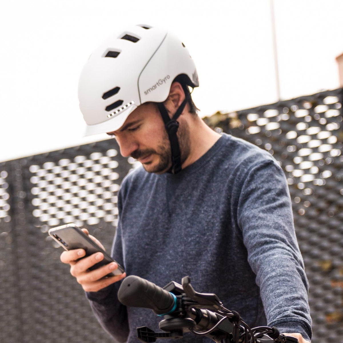 Casco SmartGyro Helmet Tamaño L Blanco (SG27-250)