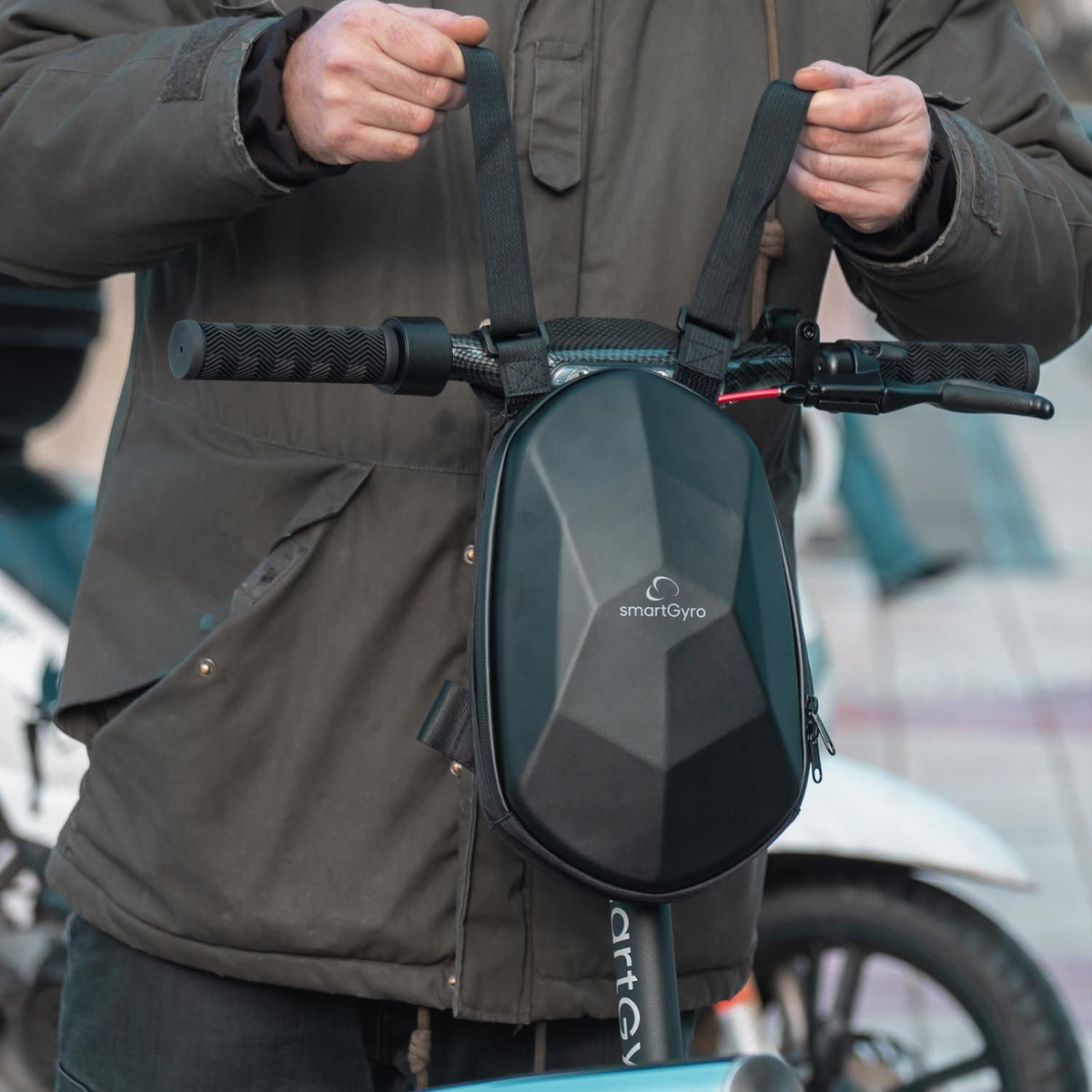 Mochila Delantera SmartGyro 30x20x8cm Negra (SG27-343)