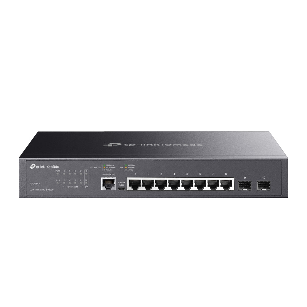 SWITCH TP-LINK JETSTREAM 10 PUERTOS TL-SG3210