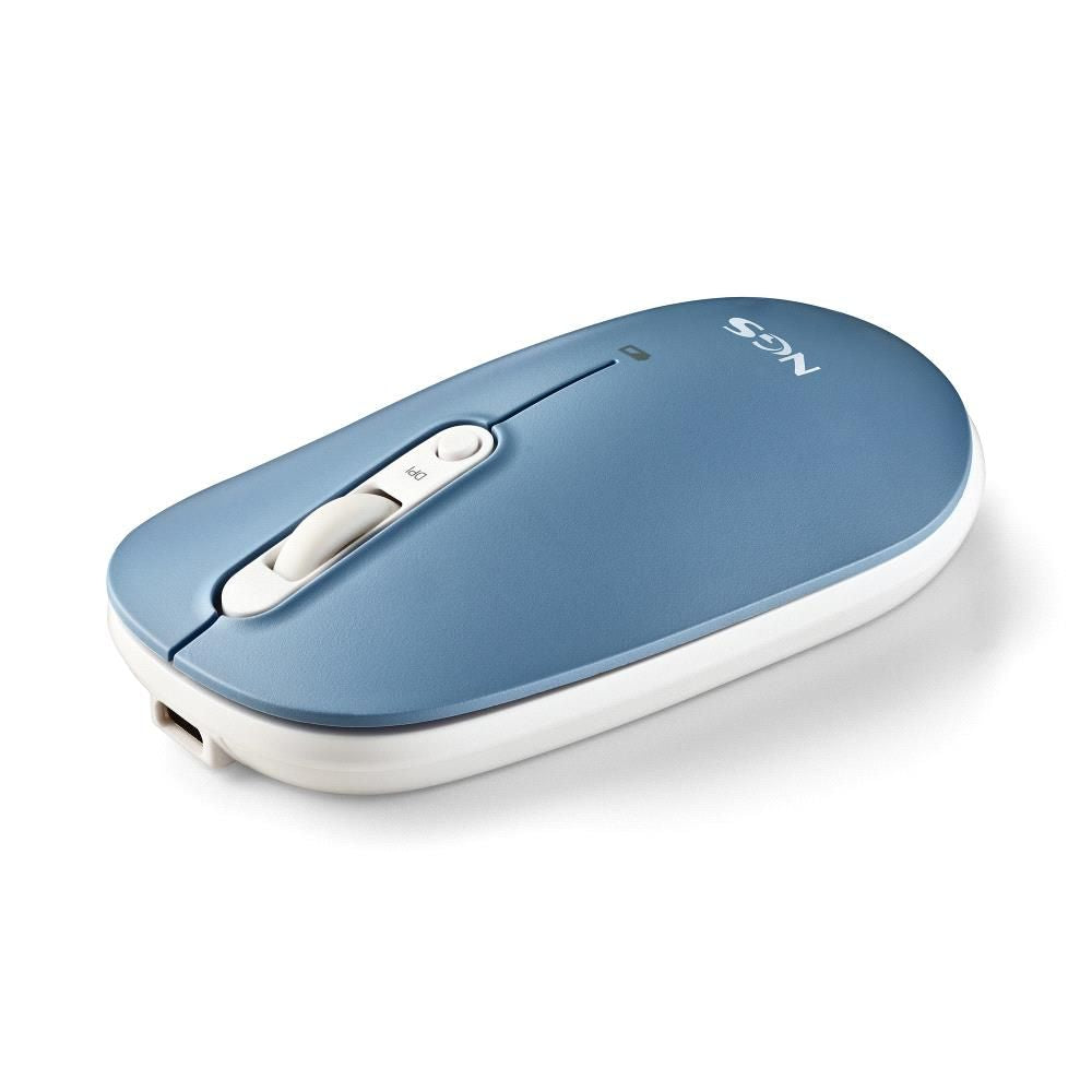 Ratón NGS Shell RF 2.4GHz/BT 5.0 3 Carcasas (SHELL-RB)