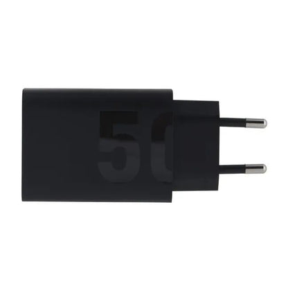 Cargador de Pared Motorola 50W USB-A/C Negro (SJMC502)