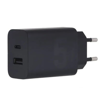 Cargador de Pared Motorola 50W USB-A/C Negro (SJMC502)