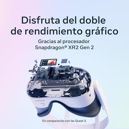Gafas Realidad Virtual META Quest 3S 128(SK-1000206-01)
