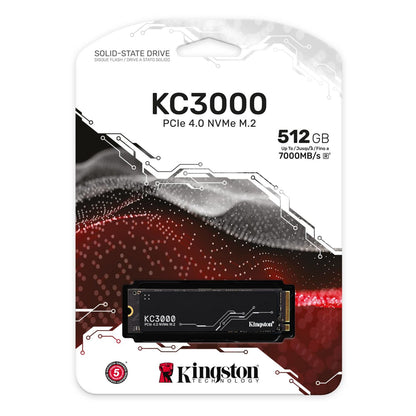 SSD Kingston KC3000 512Gb M.2 NVMe PCIe (SKC3000S/512G)